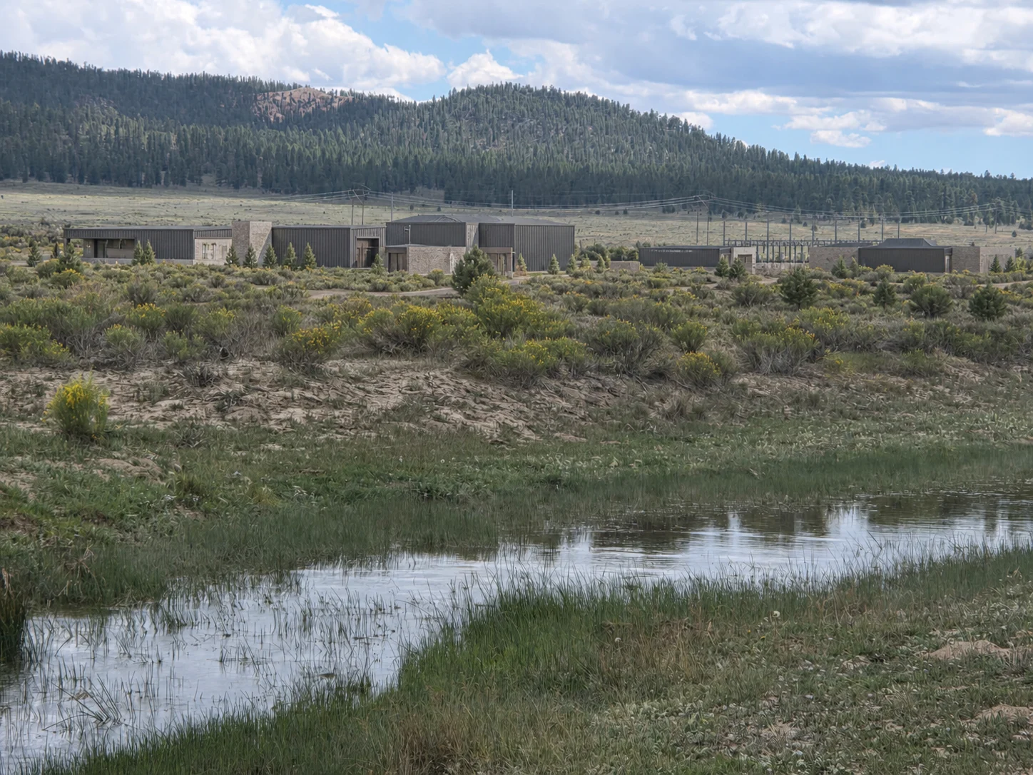 Illustrative data center campus based on the Bryce Farms utility corridor